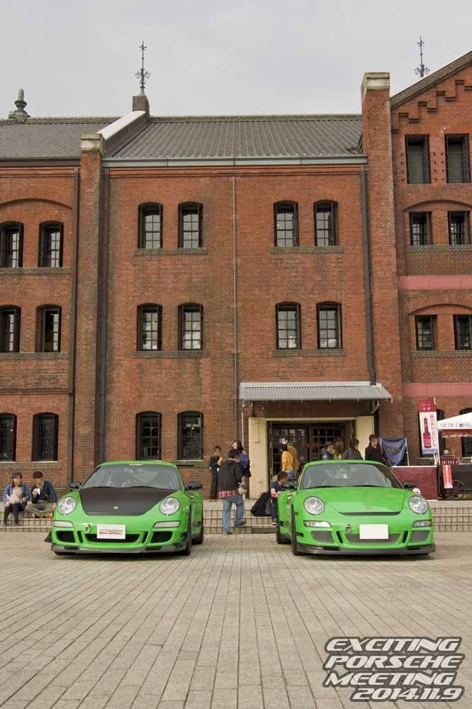 2014 年 EXCITING PORSCHE（横浜 赤レンガ倉庫）の展示車両と会場の様子 13