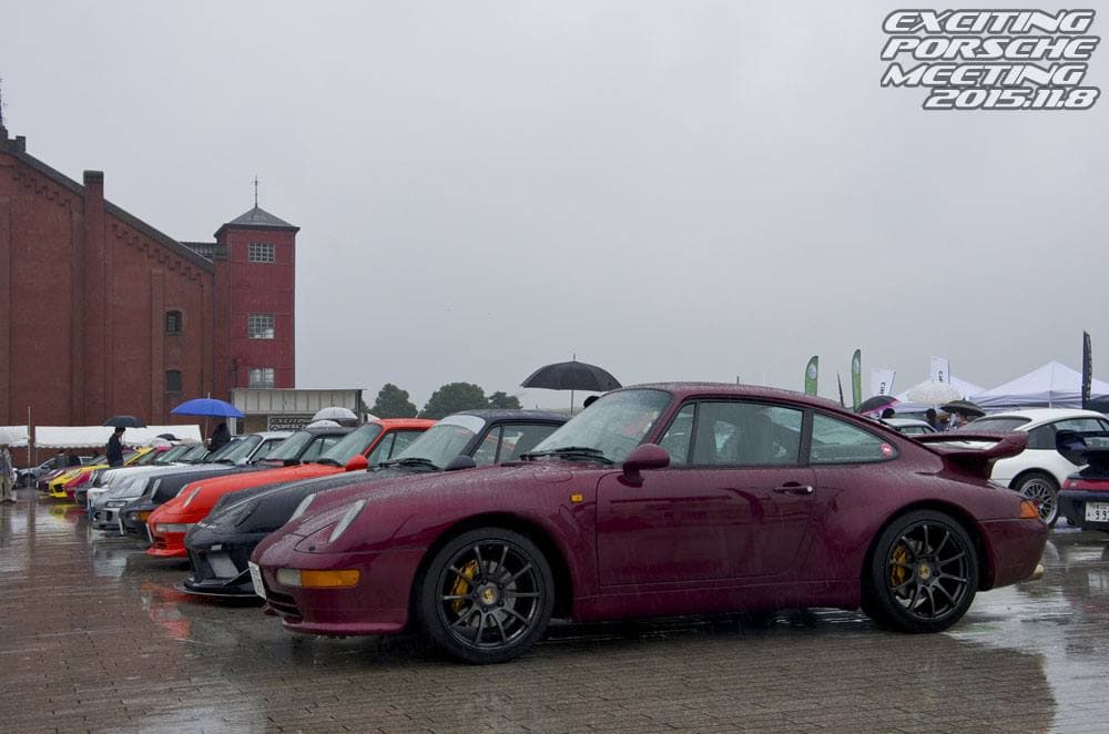 2015 年 EXCITING PORSCHE（横浜 赤レンガ倉庫）の展示車両と会場の様子 14