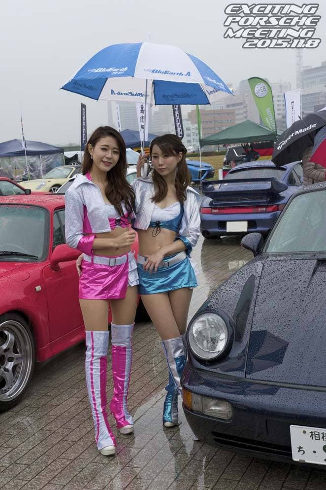 2015 年 EXCITING PORSCHE（横浜 赤レンガ倉庫）の展示車両と会場の様子 16