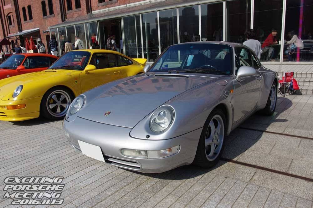 2016 年 EXCITING PORSCHE（横浜 赤レンガ倉庫）の展示車両と会場の様子 2
