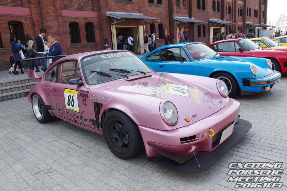 2016 年 EXCITING PORSCHE（横浜 赤レンガ倉庫）の展示車両と会場の様子 5