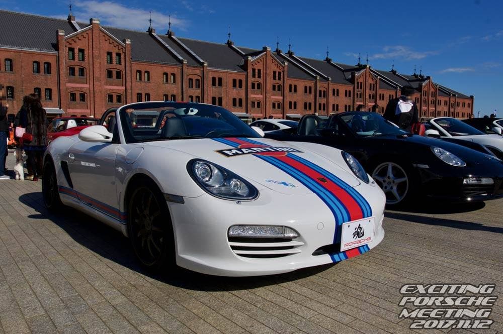 2017 年 EXCITING PORSCHE（横浜 赤レンガ倉庫）の展示車両と会場の様子 3