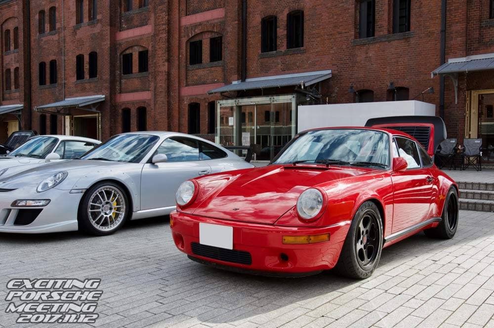 2017 年 EXCITING PORSCHE（横浜 赤レンガ倉庫）の展示車両と会場の様子 11