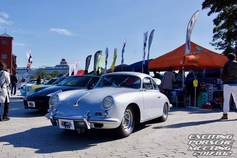 2017 年 EXCITING PORSCHE（横浜 赤レンガ倉庫）の展示車両と会場の様子 16