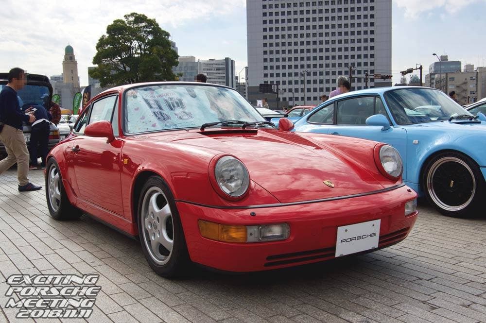 2018 年 EXCITING PORSCHE（横浜 赤レンガ倉庫）の展示車両と会場の様子 9