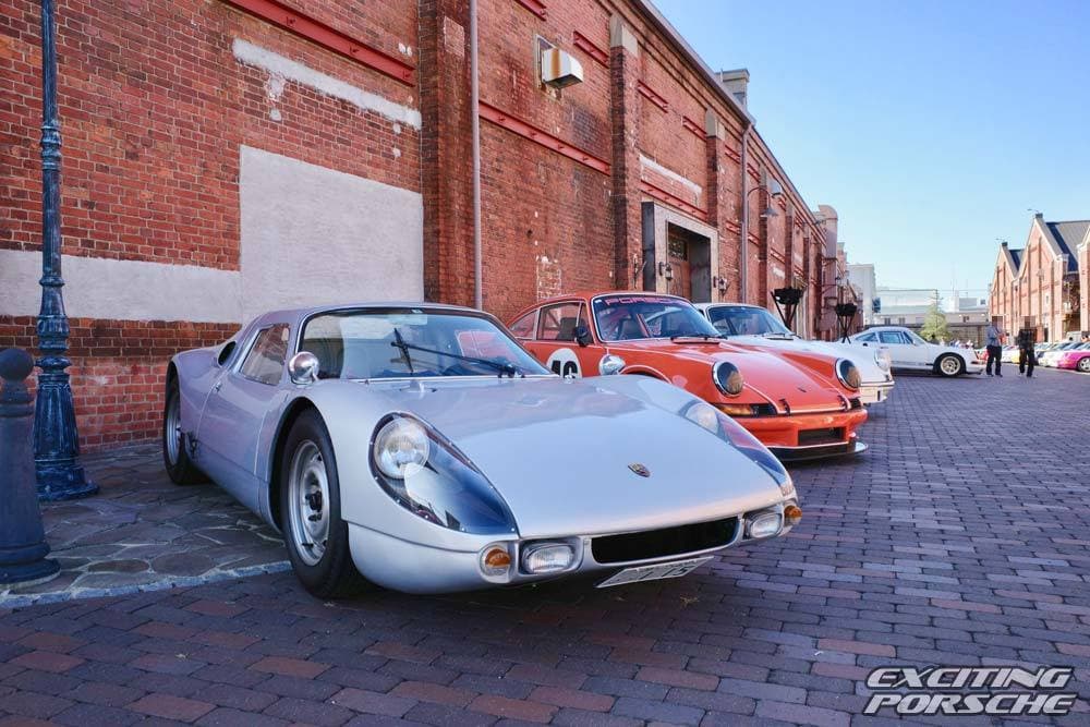 2019 年 EXCITING PORSCHE（大阪 ジーライオン ミュージアム）の展示車両と会場の様子 1