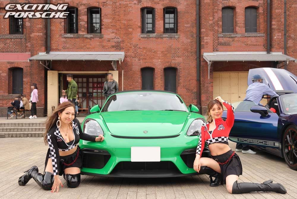 2022 年 EXCITING PORSCHE（横浜 赤レンガ倉庫）の展示車両と会場の様子 14