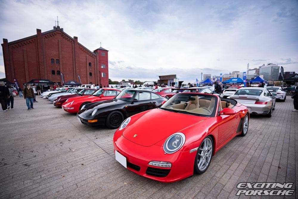 2022 年 EXCITING PORSCHE（横浜 赤レンガ倉庫）の展示車両と会場の様子 15