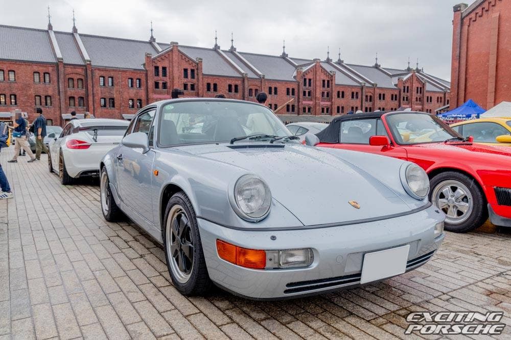 2024 年 EXCITING PORSCHE（横浜 赤レンガ倉庫）の展示車両と会場の様子 2