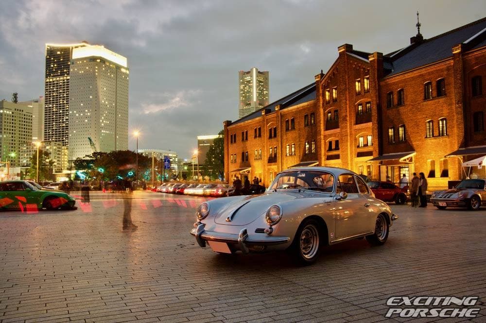 2020 年 EXCITING PORSCHE(横浜 赤レンガ倉庫)の会場の様子