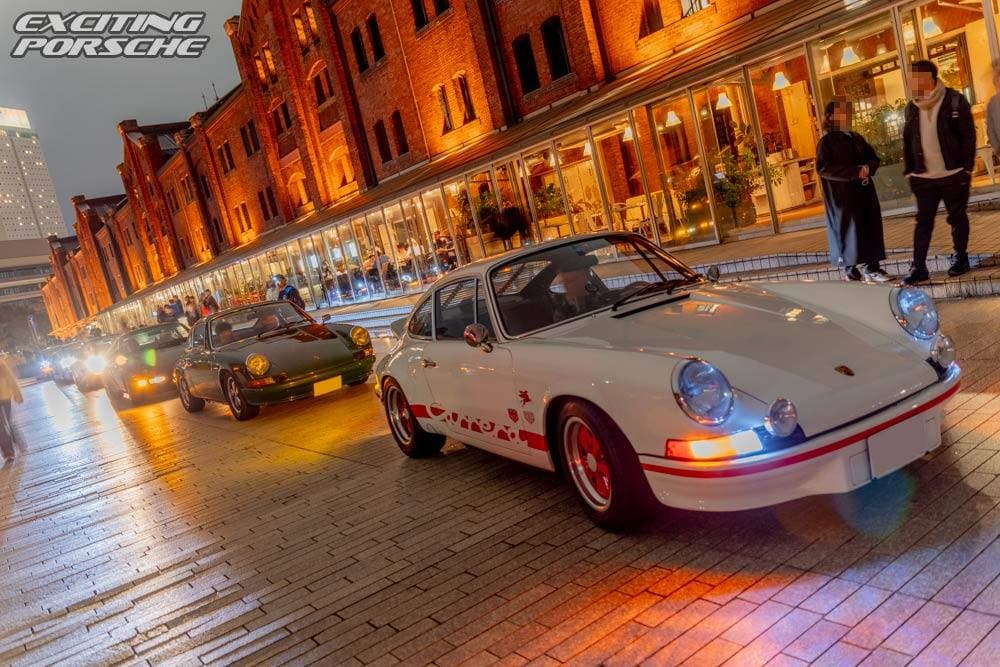 2023 年 EXCITING PORSCHE(横浜 赤レンガ倉庫)の会場の様子